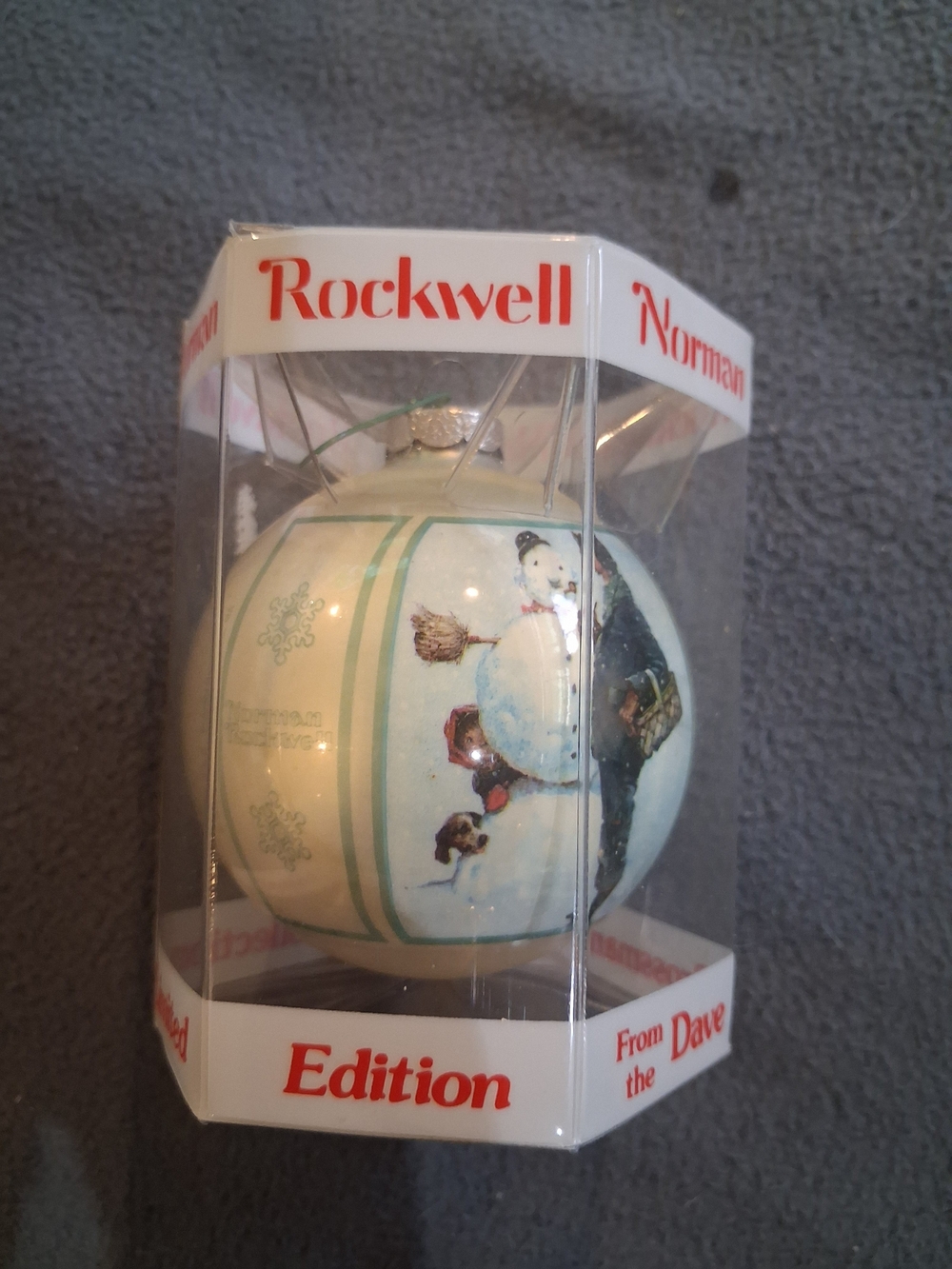 Norman Rockwell 1979 Ornament